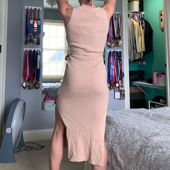 Midi Tie Dress - Picture 3 of 5